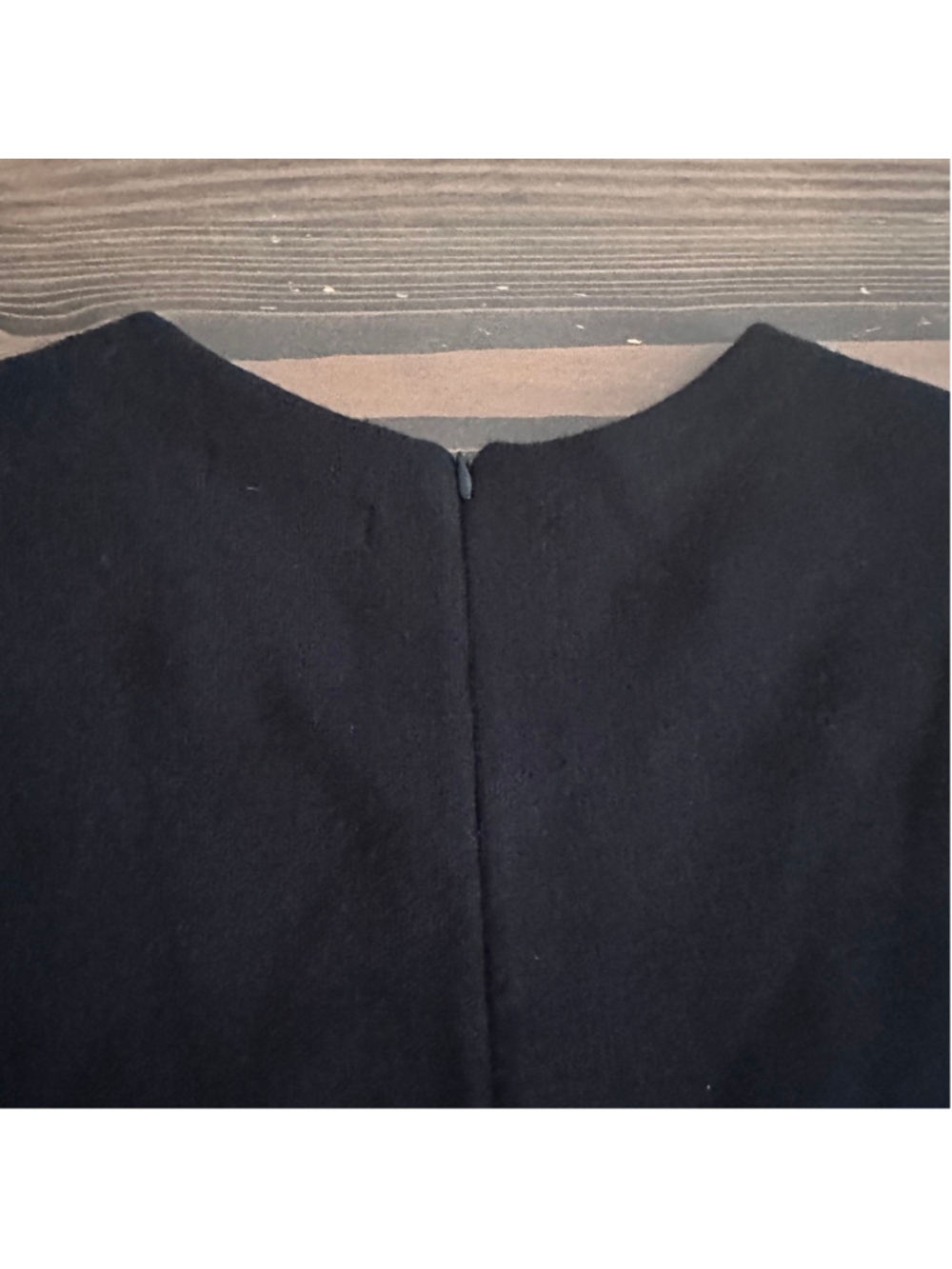 Katherine Barclay Black Gray Lace Dress L Sleeveless - Picture 7 of 11
